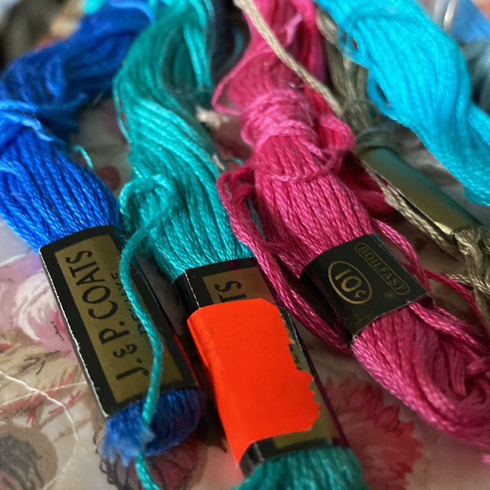 J & P COATS Cotton Embroidery Floss==20 Skeins